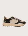Crime London Baskets Femme Akira Gris Kaki