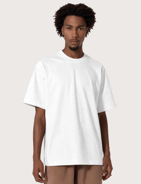GERTRUDE T-Shirt Mixte Print au Dos Darryl Dots Blanc - 4