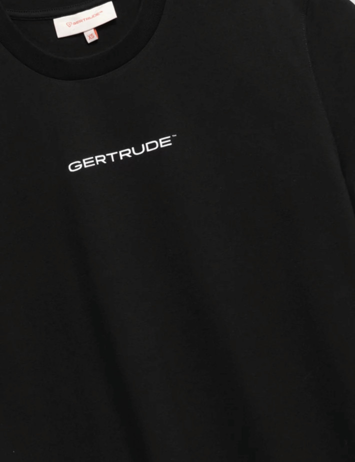 GERTRUDE T-Shirt Femme Manches Courtes Louise Noir - 3