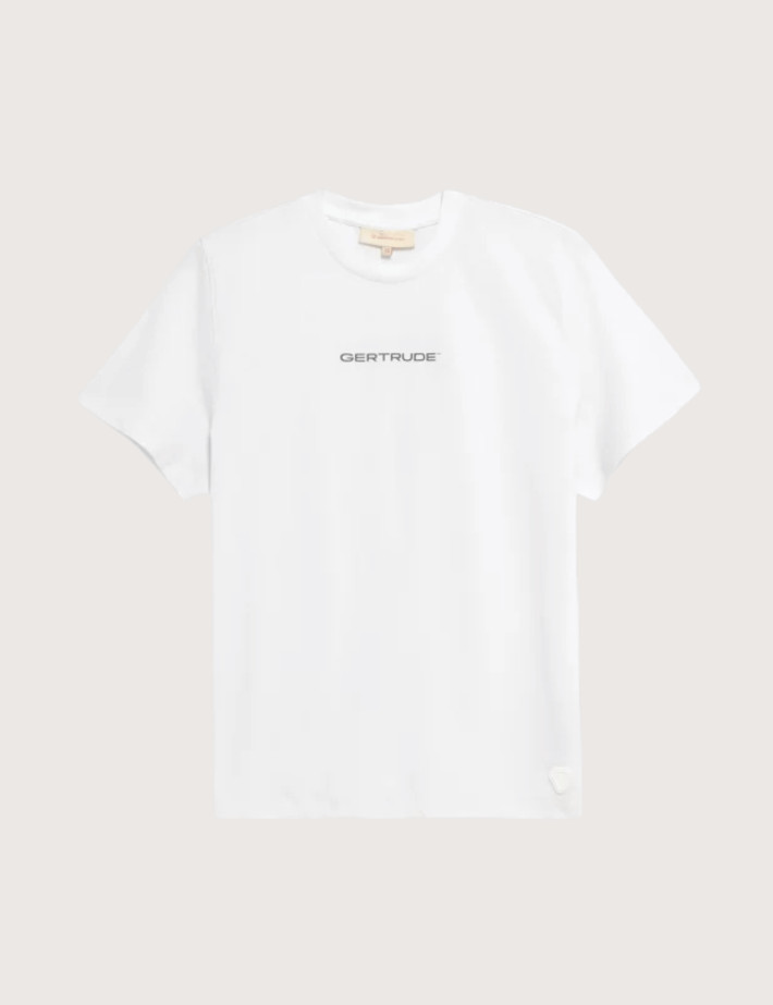 GERTRUDE T-Shirt Femme Manches Courtes Louise Blanc