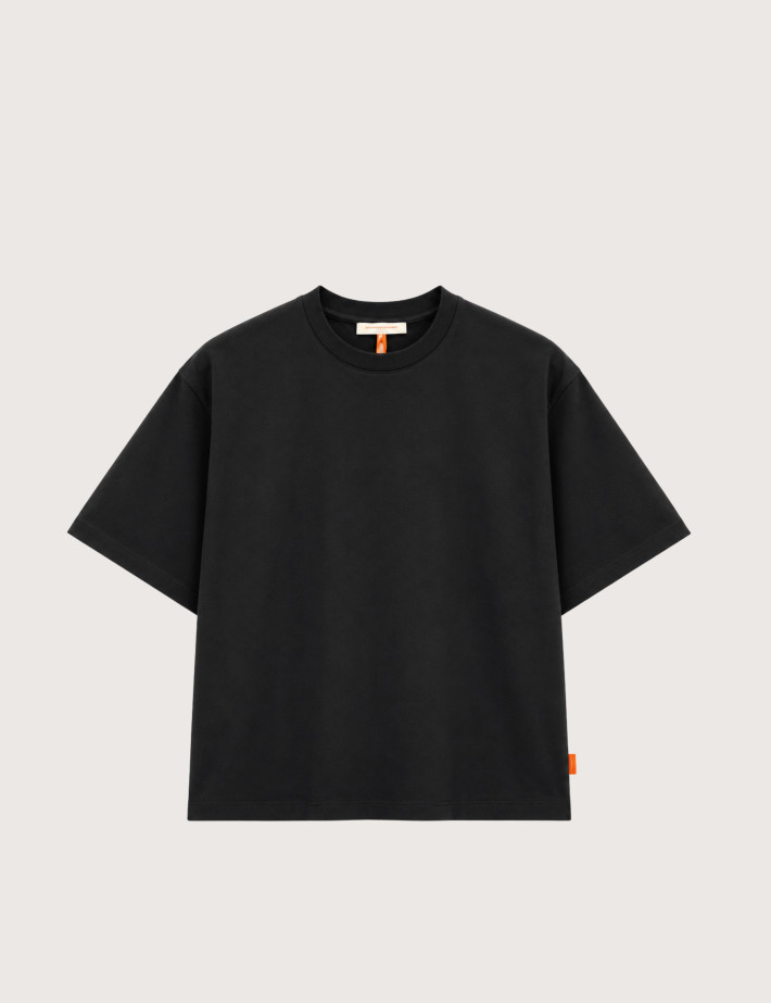 GERTRUDE T-Shirt Mixte Manches Courtes Zack Brand Noir - 2