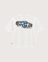 GERTRUDE T-Shirt Mixte Manches Courtes Zack Brand Blanc