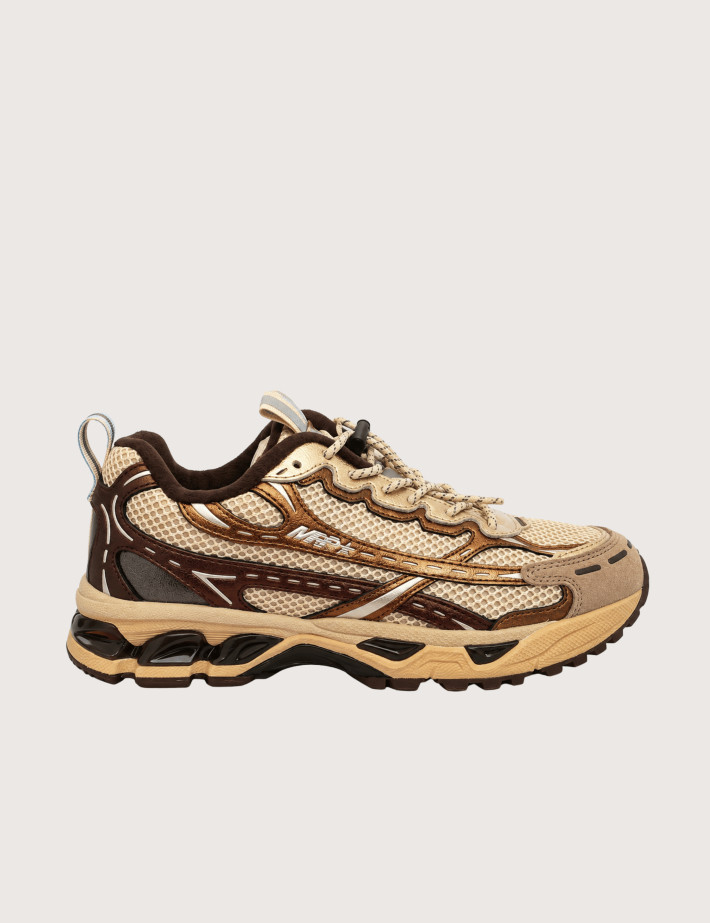 MRP Melrose Place Baskets Femme MRPBRO Beige Marron