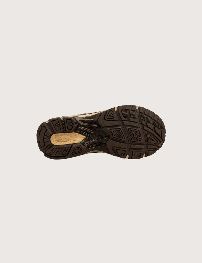 MRP Melrose Place Baskets Femme MRPBRO Beige Marron - 4