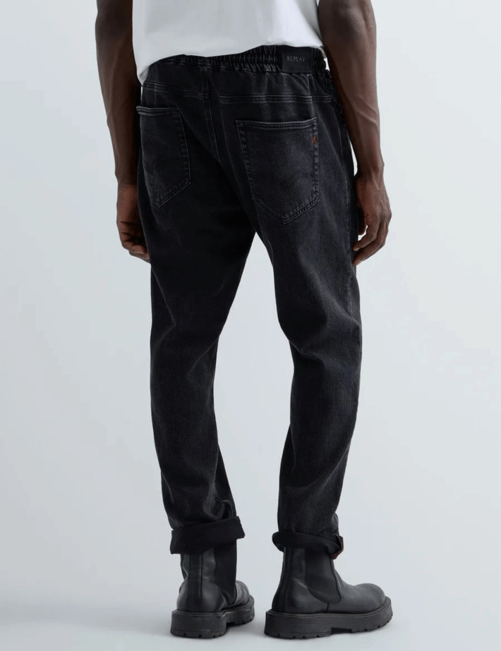 REPLAY Joggjean Homme Slim Lanny Noir C099 - 2