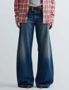 REPLAY Jean Femme Taille Basse Hallebe C009