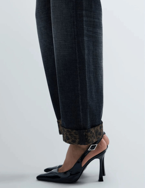 REPLAY Jean Femme Coupe Relaxed Boy Aubry Gris C097 - 7