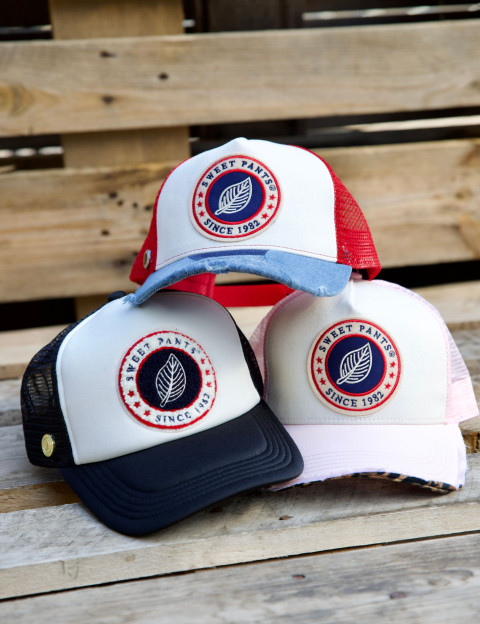 SWEET PANTS Casquette Home Run Léo Rose Clair - 3