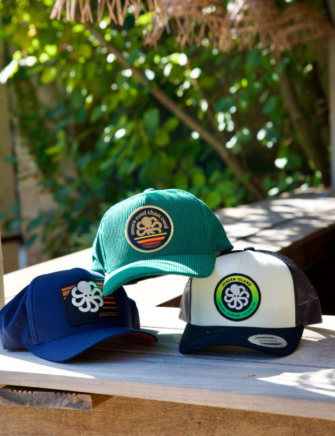 Jonsen Island Casquette Trucker Authentic Coconut