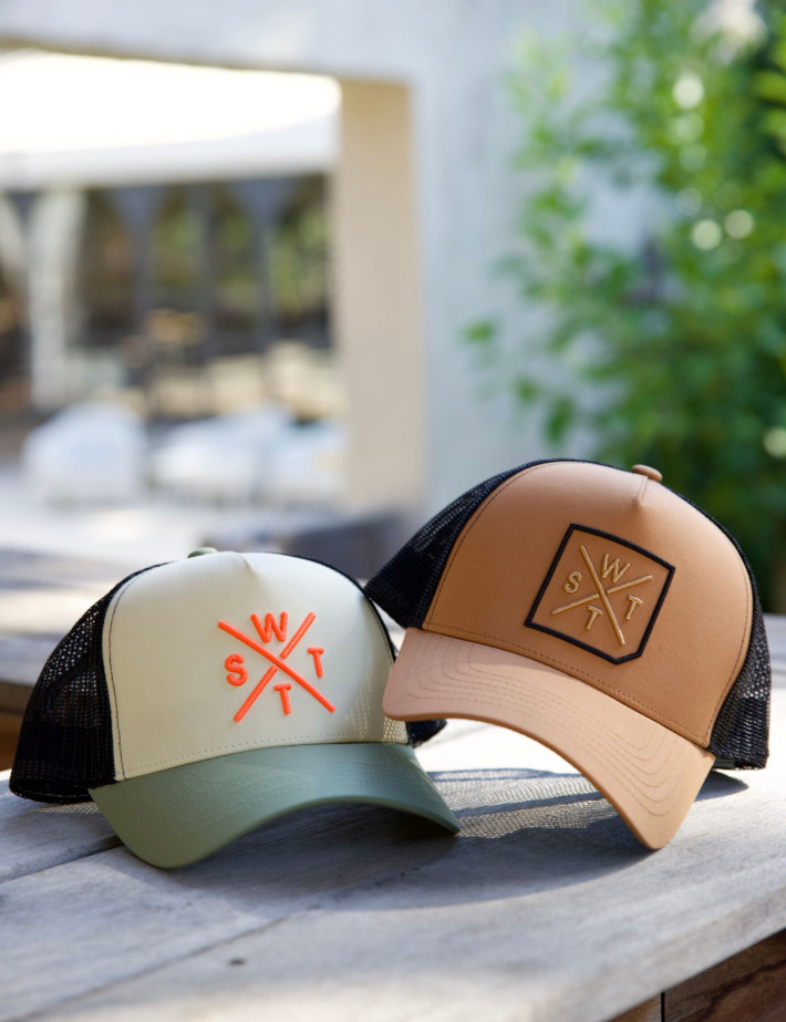 WATTS Casquette Logo Miami Noir Marron - 4