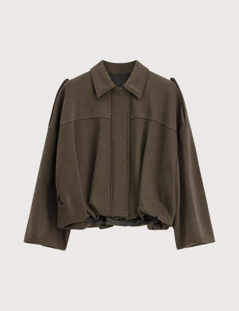IMPERIAL Blouson Femme Coupe Ballon Coffee