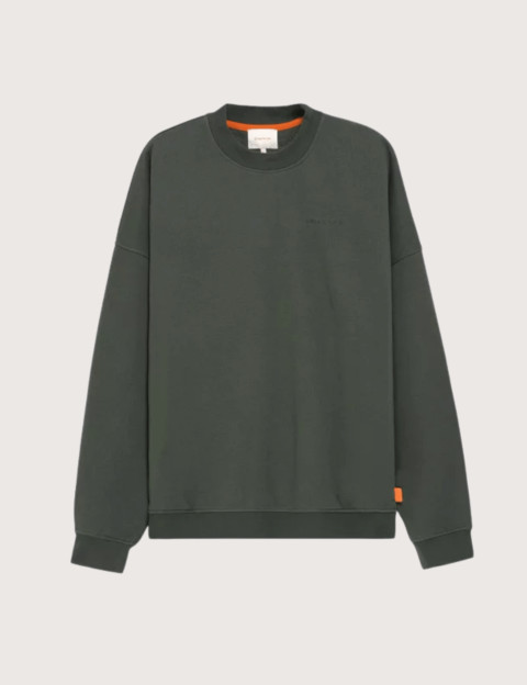 GERTRUDE Sweat Mixte Col Rond Ruben Geo Kaki