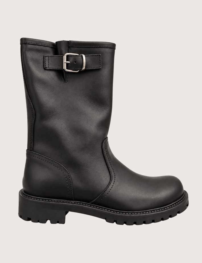 SEMERDJIAN Bottes Femme Diego Caracas Cuir Noir