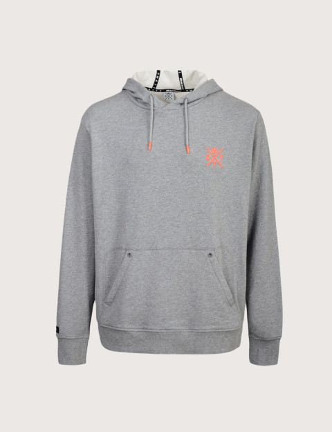 WATTS Sweat Capuche Homme SPRAYS Gris Orange