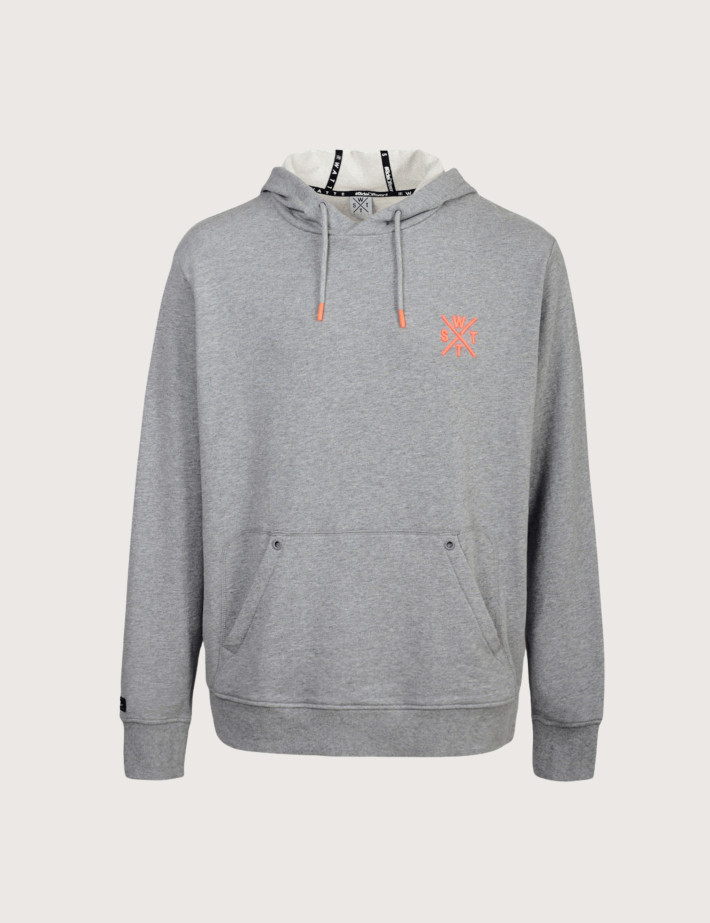 WATTS Sweat Capuche Homme SPRAYS Gris Orange