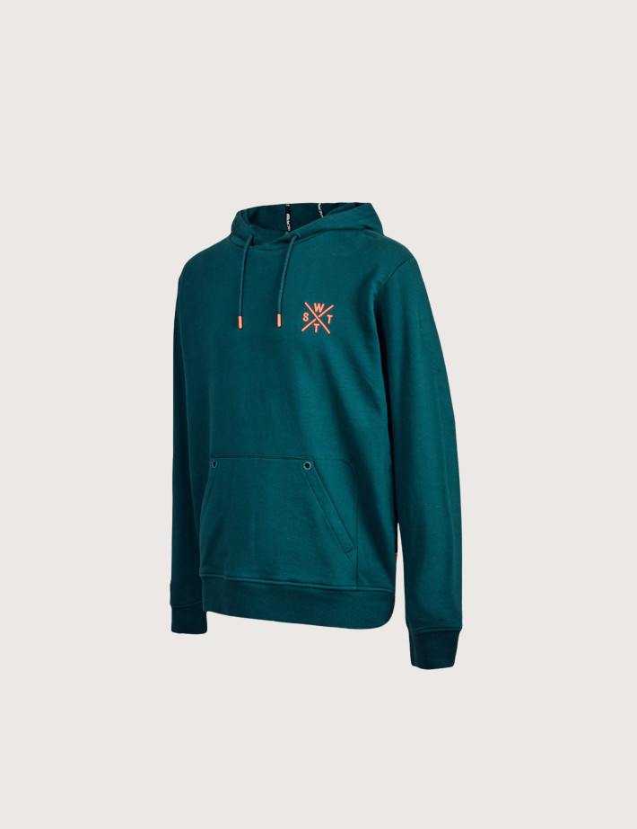 WATTS Sweat Capuche Homme SPRAYS Vert Orange - 4