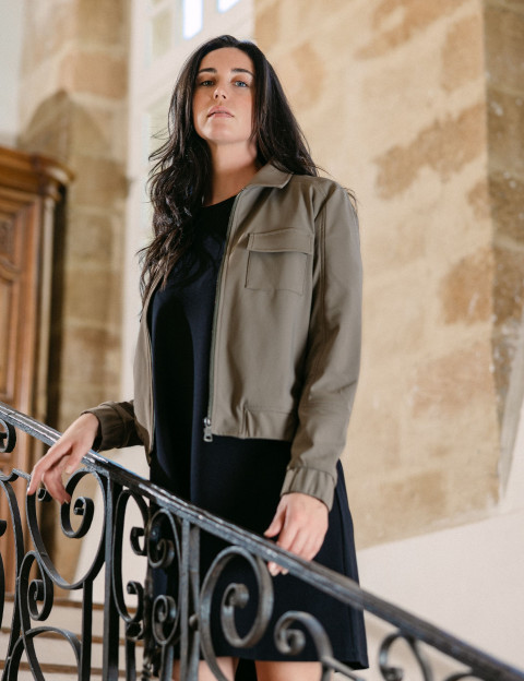 HBT BASICS DOUBLE FACE | MARLI Blouson Femme Beige