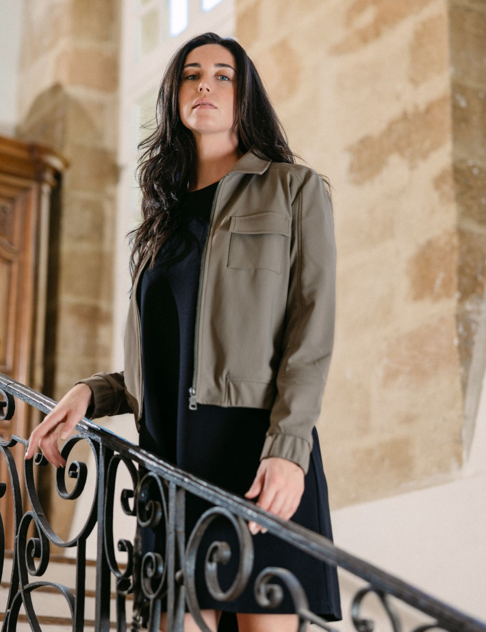 HBT BASICS DOUBLE FACE | MARLI Blouson Femme Beige