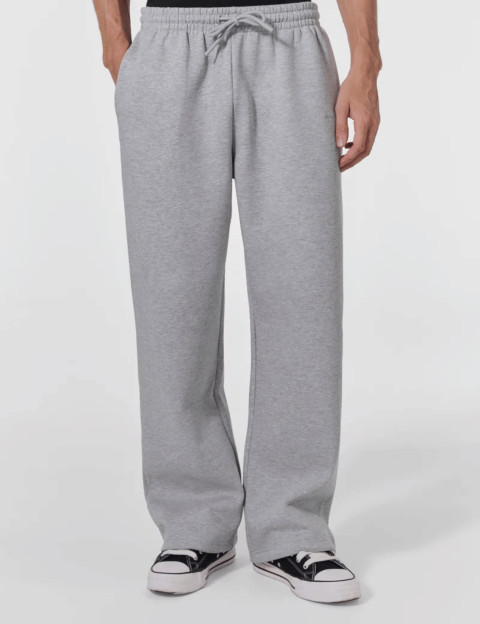 GERTRUDE Pantalon Mixte Robbie Jogging Gris Chiné