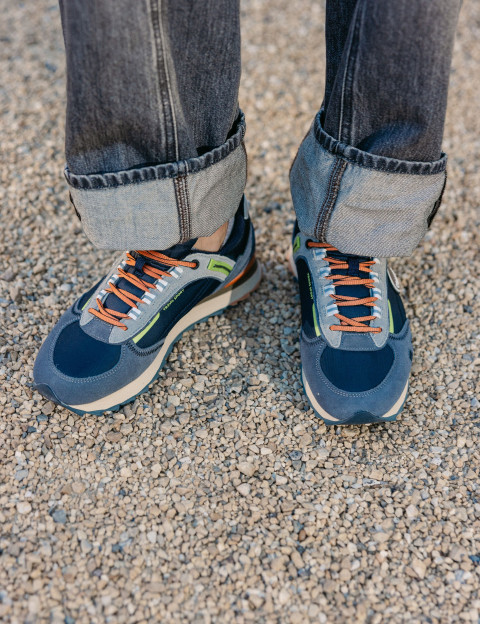 COLMAR Baskets Homme Travis Sport Match Marine Multico - 5