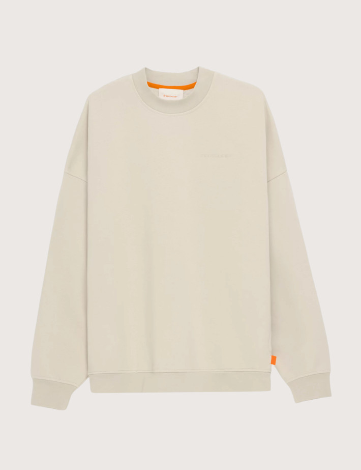 GERTRUDE Sweat Mixte Col Rond Ruben Geo Beige Latte - 2