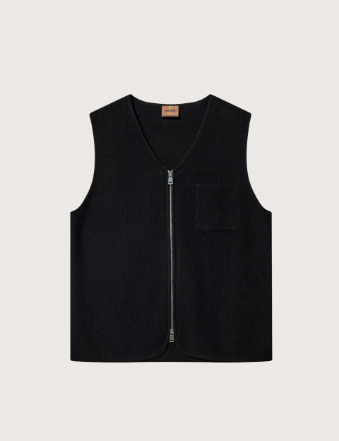 MOS MOSH Veste Homme Sans Manches Cess Noir