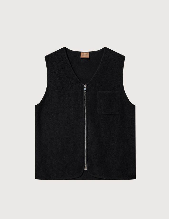 MOS MOSH Veste Homme Sans Manches Cess Noir