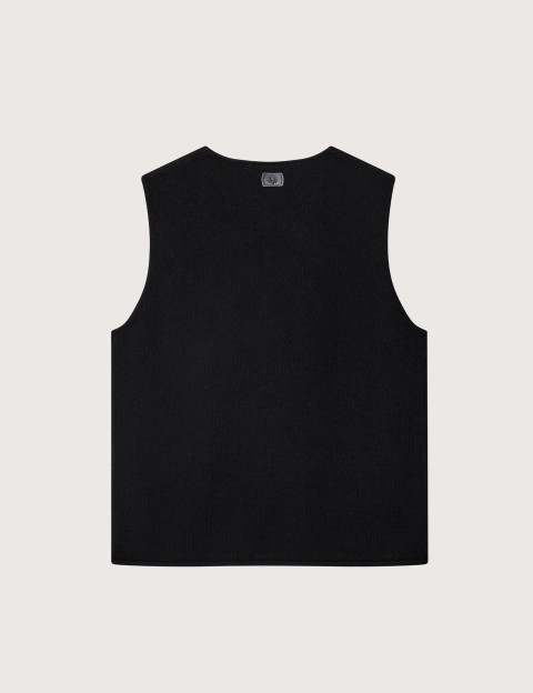 MOS MOSH Veste Homme Sans Manches Cess Noir - 2