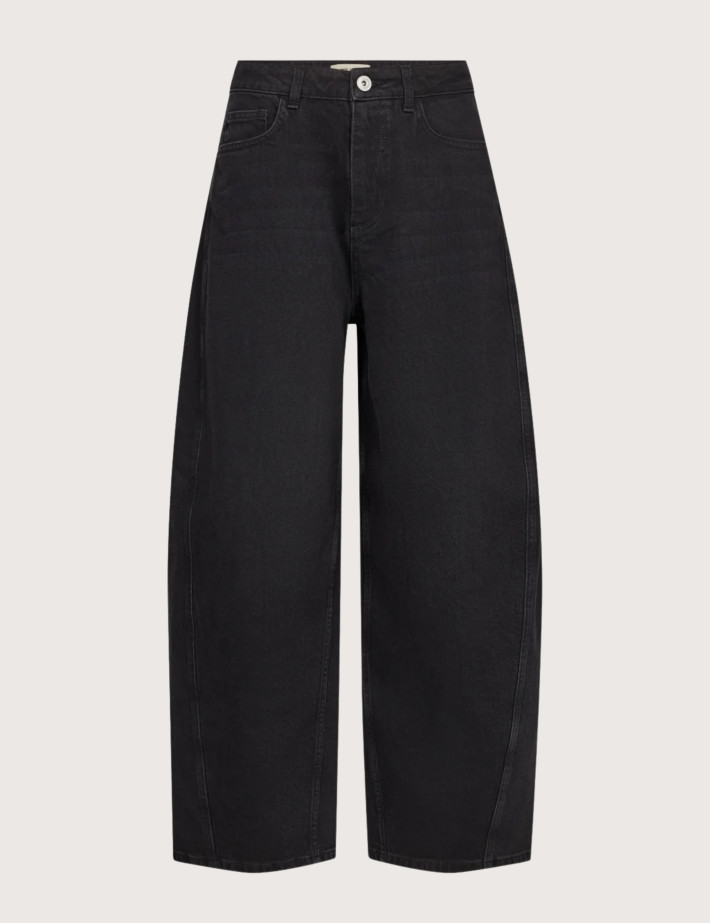 MOS MOSH Jean Femme Cindy Barrel Noir