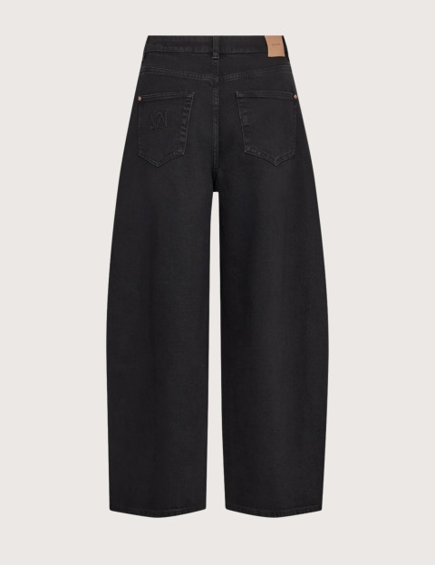 MOS MOSH Jean Femme Cindy Barrel Noir - 2