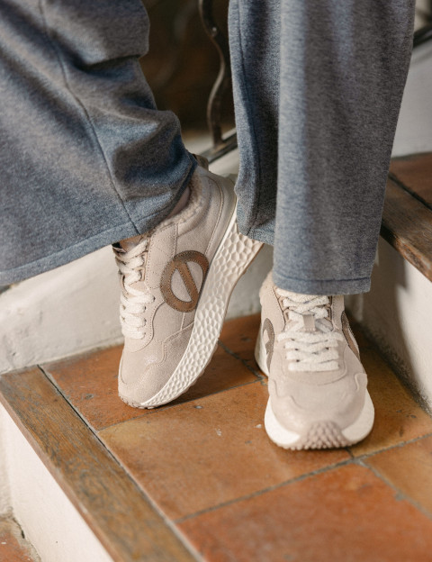 No Name Baskets Femme Carter Jogger Crystal Beige - 7