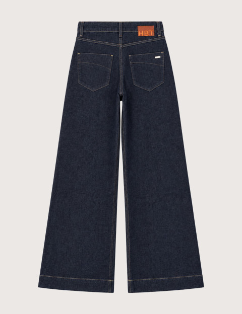 HBT DENIM STAY BLUE | DAISY Pantalon Large Femme - 3
