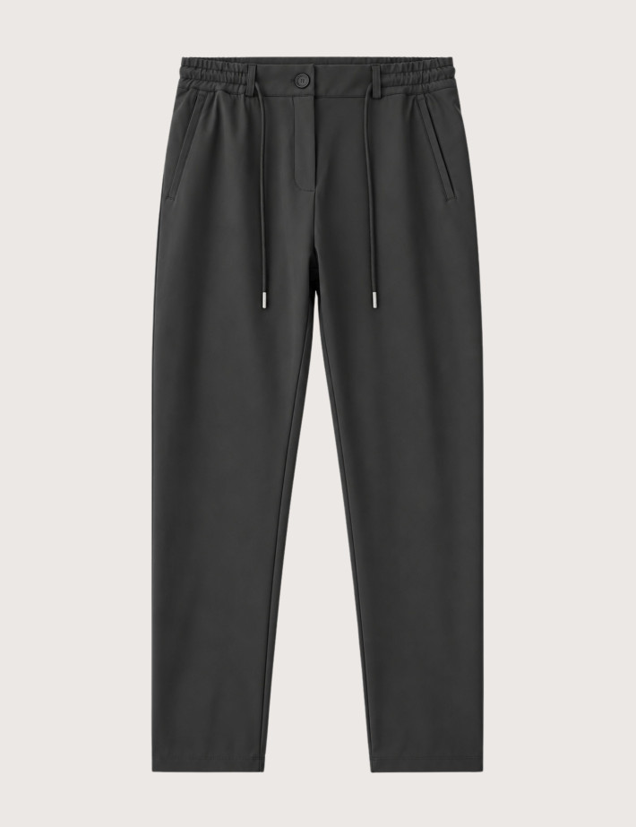 HBT BASICS DOUBLE FACE | OLIVIA Pantalon Femme Kaki