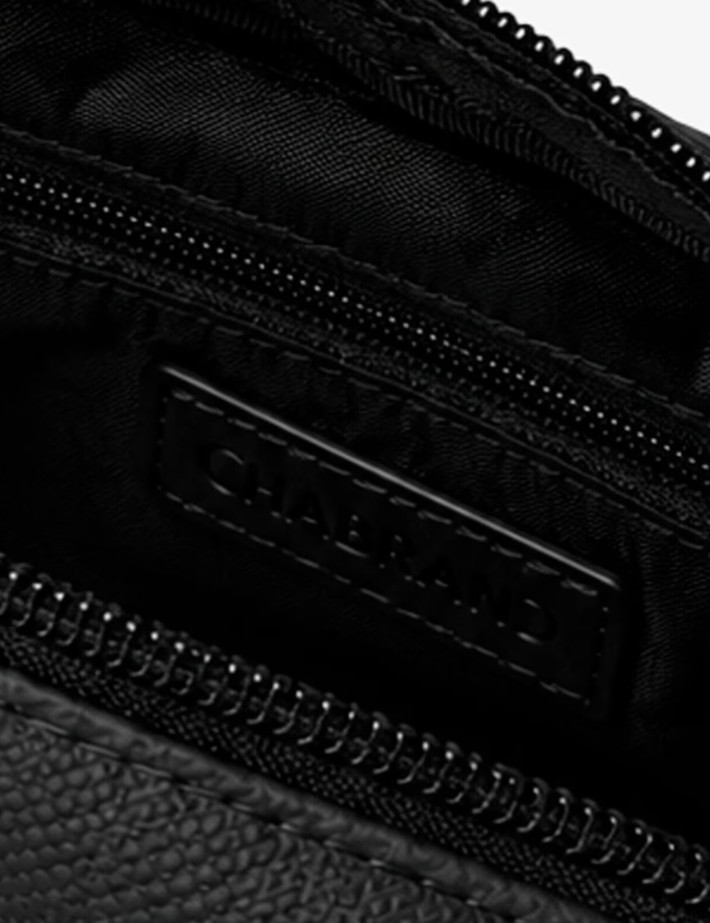 CHABRAND Mini Sacoche Rudy à Zip Noir - 4