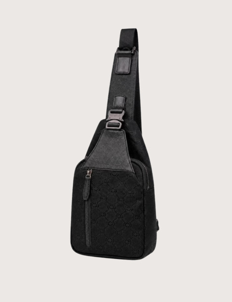 CHABRAND Sac Body New Icone Toile Noir - 4