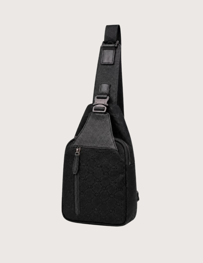 CHABRAND Sac Body New Icone Toile Noir - 4