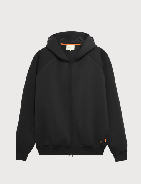 GERTRUDE Sweat à Capuche Zippé Enfant Melvin Noir