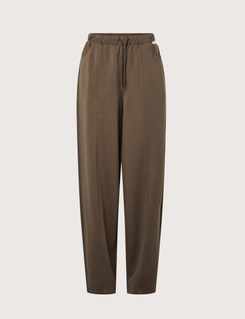 PIECES Bas de Jogging Artemis Coupe Barrel Kaki