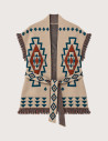 Orlinn Gilet Femme Sans Manches en Maille 506 Beige