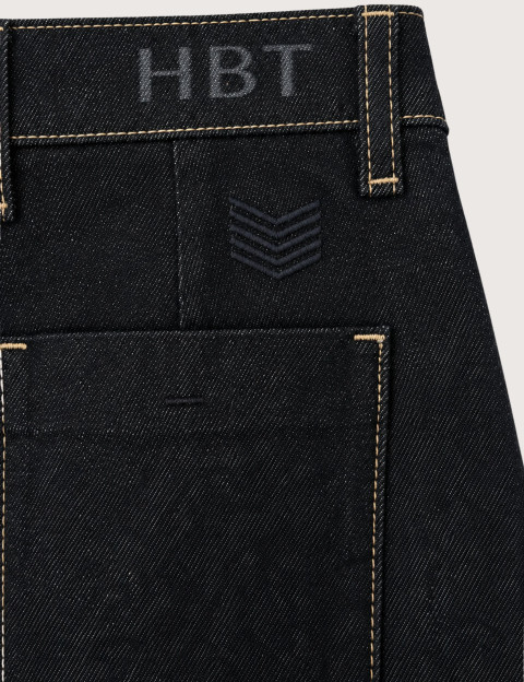HBT DENIM STAY BLUE | RONNY Chino Couture Surpiqure Poche Homme - 2