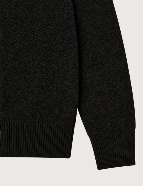 MOS MOSH Cardigan Homme à Zip Ryan Noir - 2