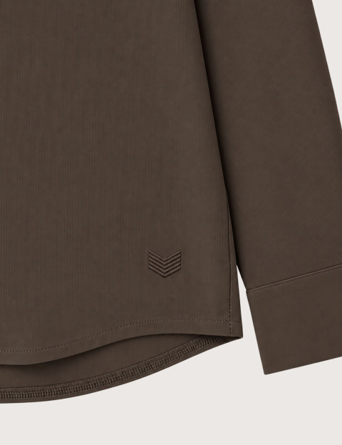 HBT BASICS REVO-STRIPES | LORD Chemise Homme Chocolat - 2