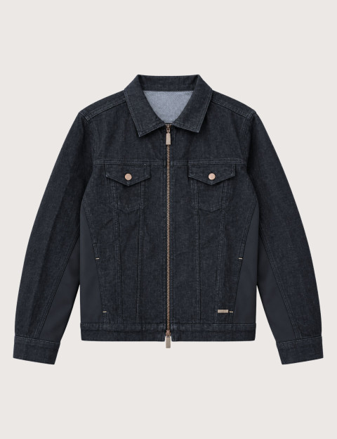 HBT ENZO Jacket Zip Homme Jean