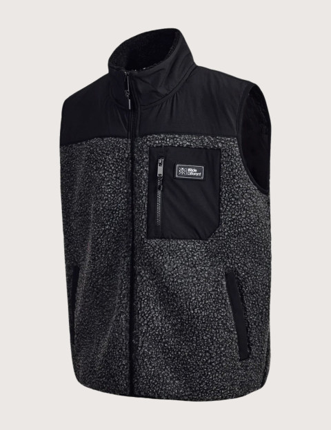 WATTS Veste Sherpa Sans Manches Homme XRAW Noir - 3