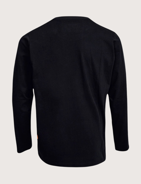 WATTS T-Shirt Homme Manches Longues Shot Noir - 3