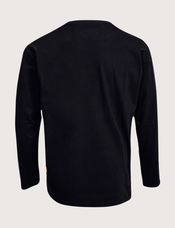 WATTS T-Shirt Homme Manches Longues Shot Noir - 3