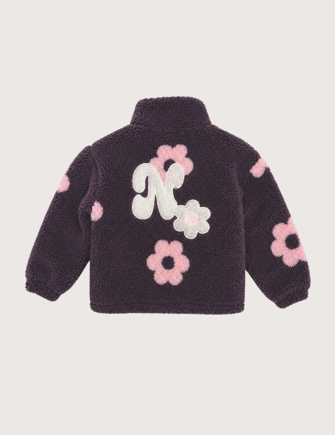 Natif Sherpa Enfant Manches Longues N Flower 27 Violet - 2