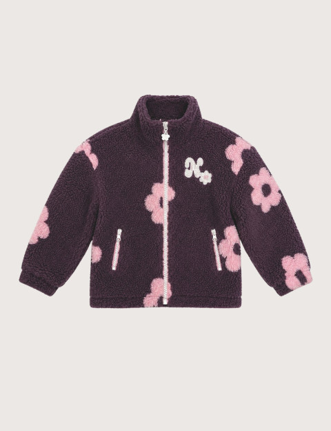 Natif Sherpa Enfant Manches Longues N Flower 27 Violet