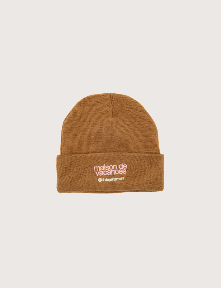 Natif Bonnet Enfant Maison de Vacances Marron - 2