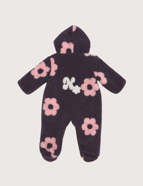 Natif Combinaison Pilote Bébé N Flower Violet - 2